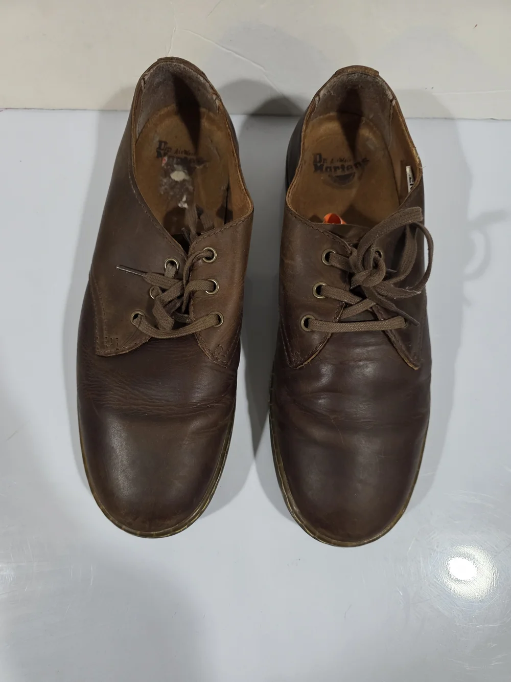 Dr.Martens CORONADO SIZE 45 Men's 11 USA 10 UK Brown Leather Lace-Up Casual Shoe